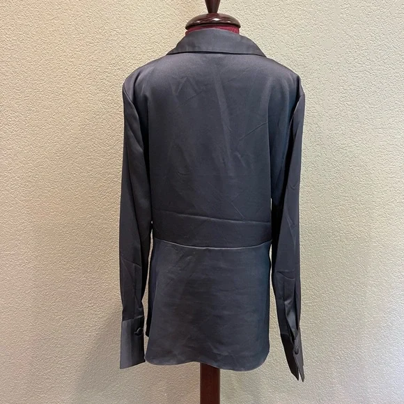 *SOLD* Catherine Malandrino Long Sleeve Blouse - Picture 9 of 12